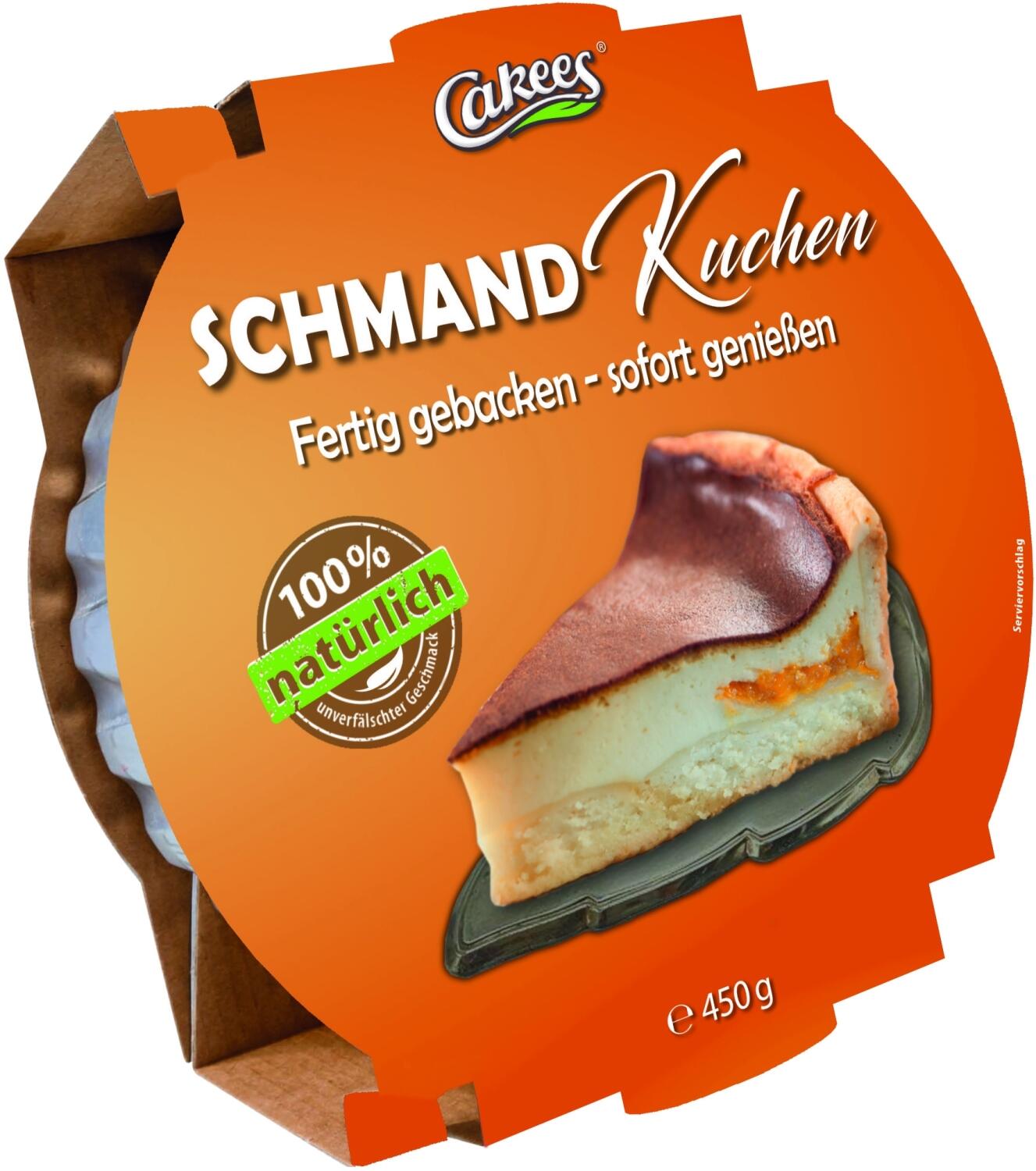 Cakees - Schmandkuchen mit Mandarinen - 450g