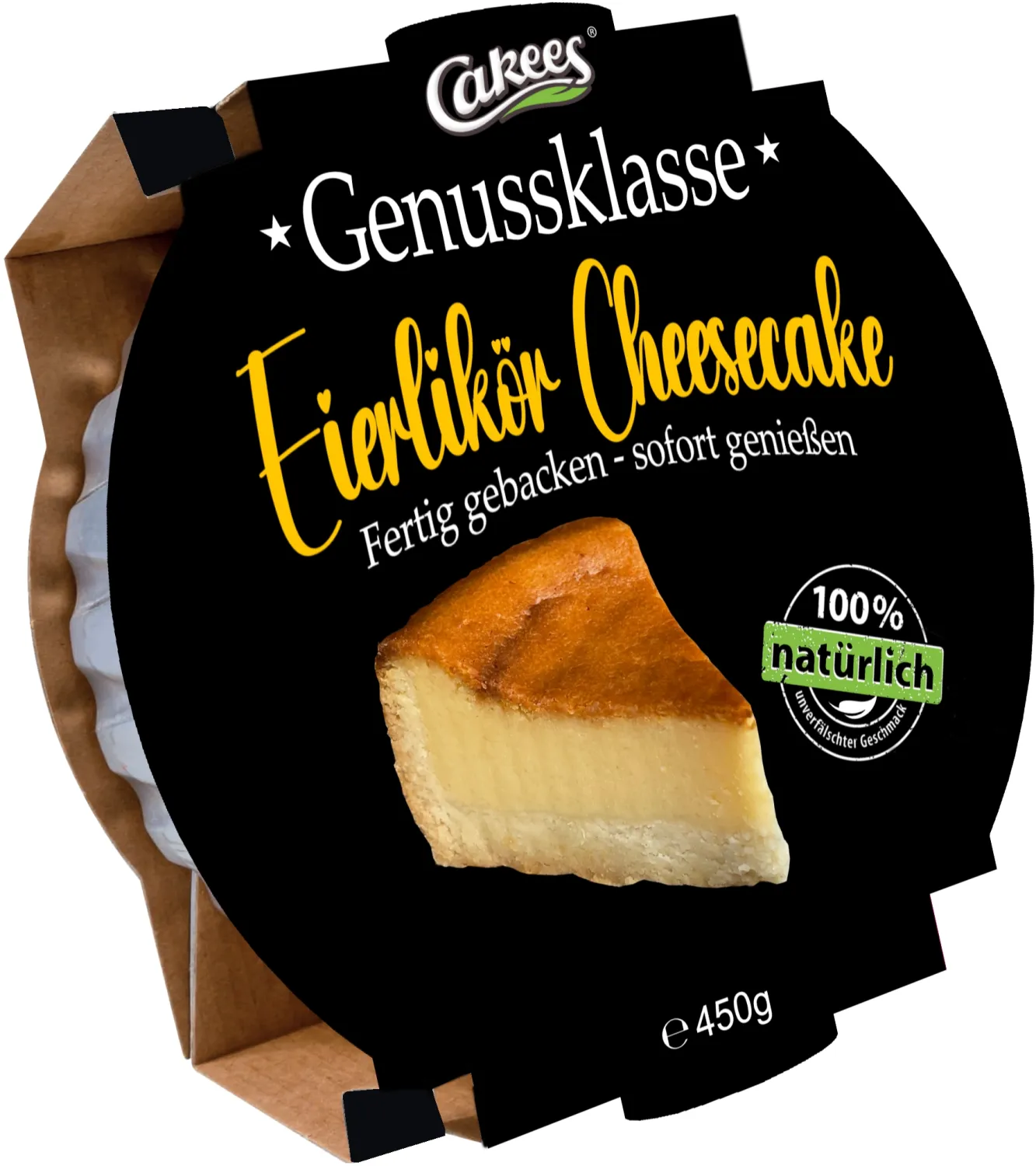 *Genussklasse* Eierlik&ouml;r Cheesecake - 450g