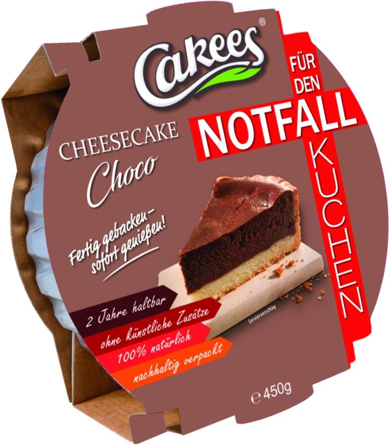Notfall Kuchen - Cheesecake Choco - 450g