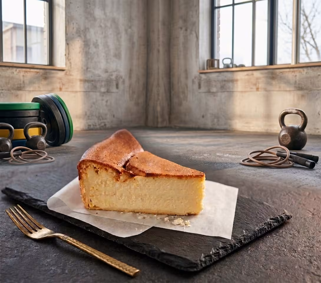 High Protein Quarkkuchen Vanille - 450g - glutenfrei - aromaverpackt