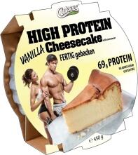 High Protein Quarkkuchen Vanille - 450g - glutenfrei - aromaverpackt