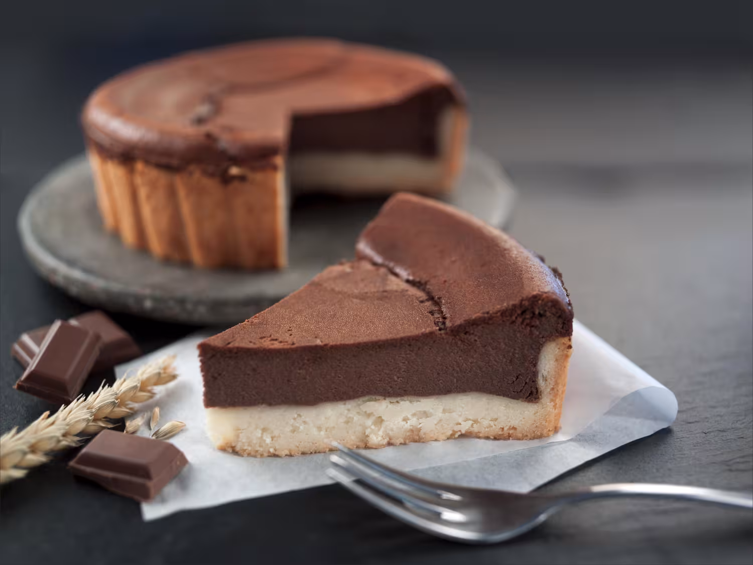 Schoko Quarkkuchen