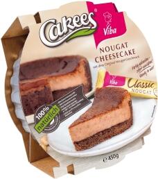 Cakees - Viba Nougat Cheesecake - 450 g