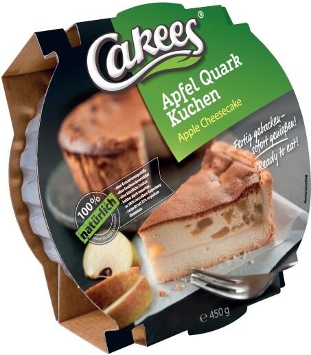 Apfel-Quarkkuchen - 450g - aromaverpackt