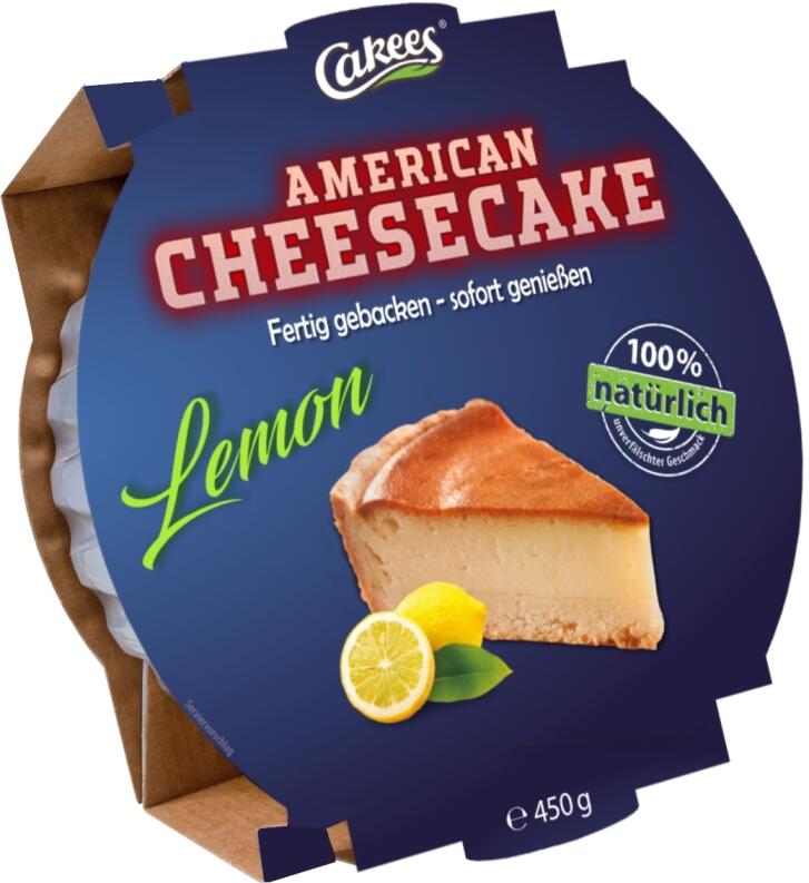 American Cheesecake Lemon - 450g - aromaverpackt