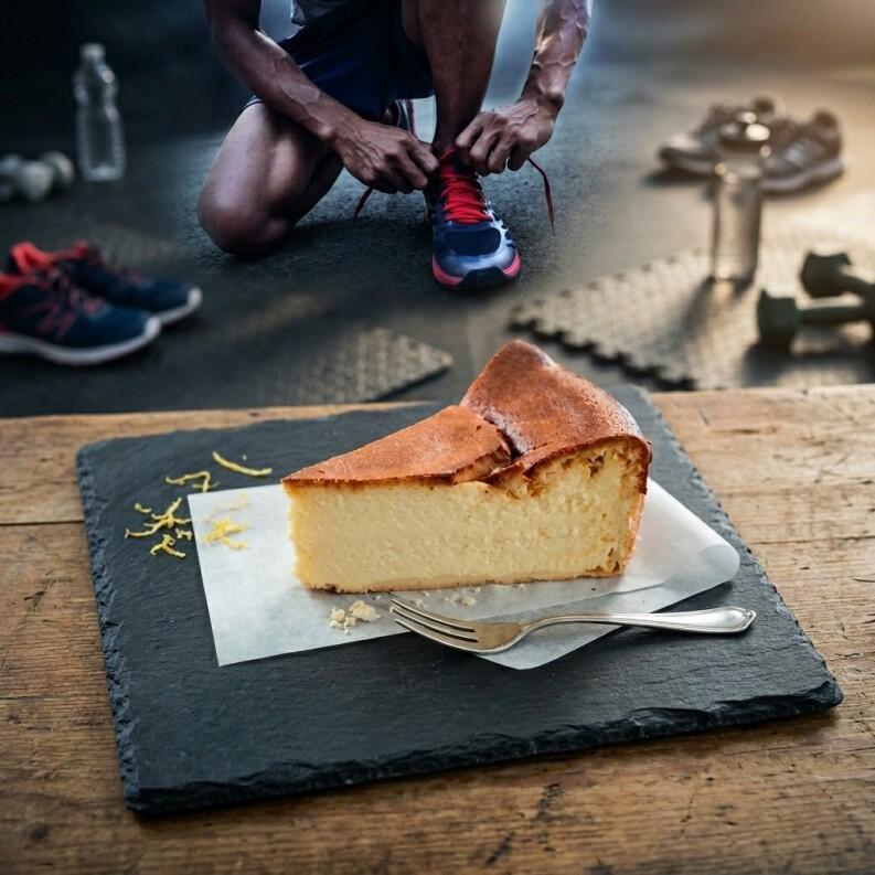 High Protein Quarkkuchen Zitrone - 450g - glutenfrei - aromaverpackt