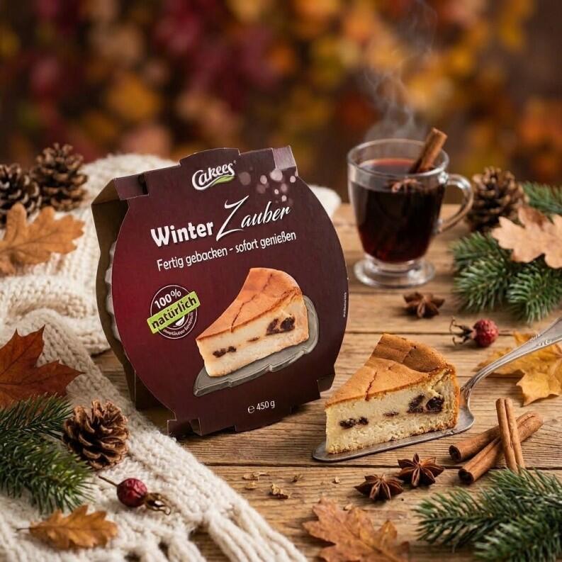 Quarkkuchen Winterzauber - 450g - aromaverpackt